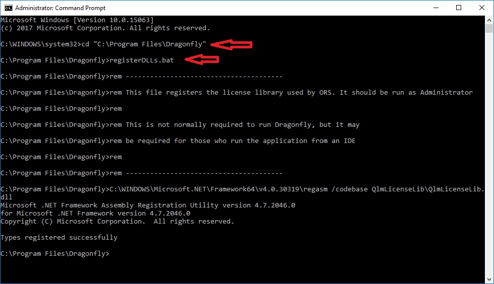 ../../_images/WindowsCommandPromptRegisterDLLs.jpg
